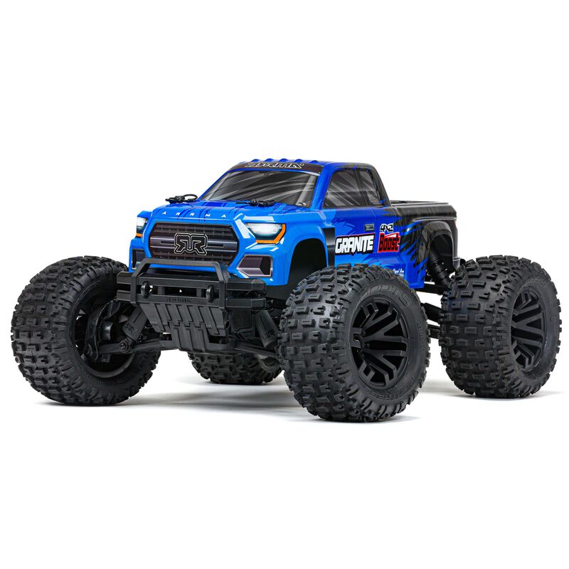 ARRMA 1/10 GRANITE 4X2 BOOST MEGA 550 BRUSHED MONSTER TRUCK RTR, BLUE