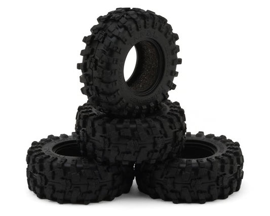 Treal Hobby 0.7" Trailburner Fang Grip Micro Rock Crawler Tires (4) (SCX30/Ascent-32)