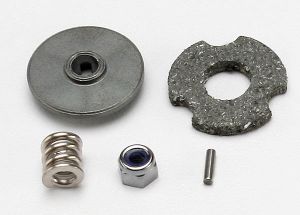 TRAXXAS Slipper clutch, complete (includes slipper clutch hub, clutch pad, spring, 3.0mm NL, 1.5x6mm pin)