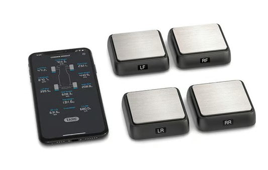 SkyRC SCWS2000 Bluetooth Corner Weight Scale System w/4 Scales SKY-500036-1