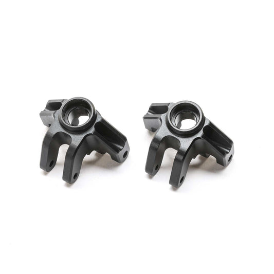 LOSI Aluminum Steering Spindle Set, Black: Mini LMT LOS314007