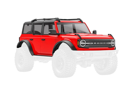 TRAXXAS BODY TRX-4M BRONCO RED
