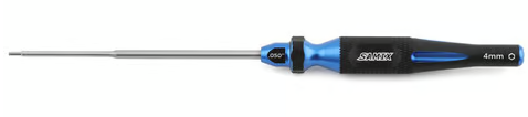Samix SCX24 2-in-1 Hex Wrench/Nut Driver (Blue) (.050" Hex/4mm Nut) SAMSCX24-SD050-BL