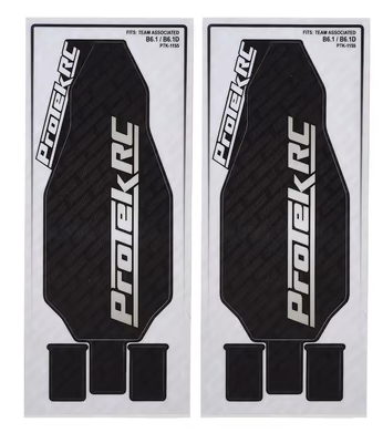 ProTek RC AE B6.3D & B6.2D "Thick" Precut Chassis Protective Sheet (2)