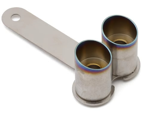 Usukani 18mm Stainless Steel 1/10 Scale Exhaust Pipe (5mm LED/Sloping)