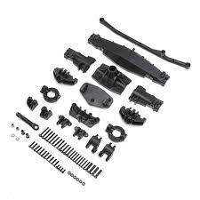 LOSI LMT Axle Housing Set Complete, Front: LMT