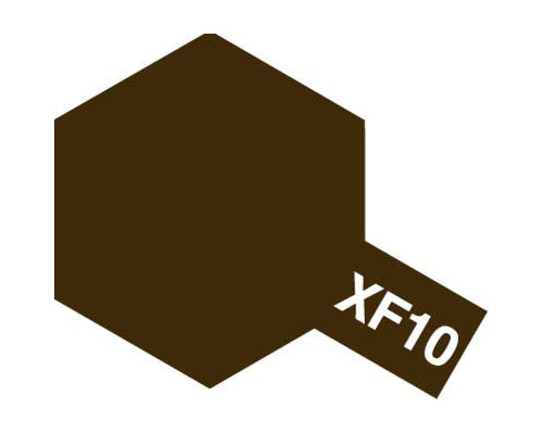 TAMIYA Acrylic XF-10 Flat Brown, 23ml Bottle TAM81310