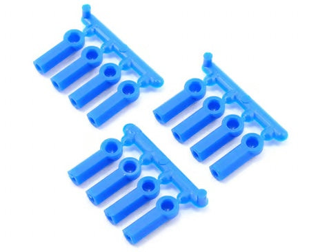 RPM Heavy Duty 4-40 Rod Ends (Blue) (12)