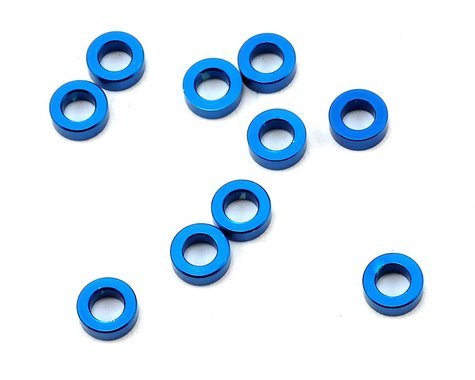 Team Associated 5.5x2.0mm Aluminum Ball Stud Washer (Blue) (10) ASC31383