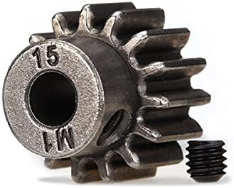 TRAXXAS GEAR, 15-T PINION 1.0 MP