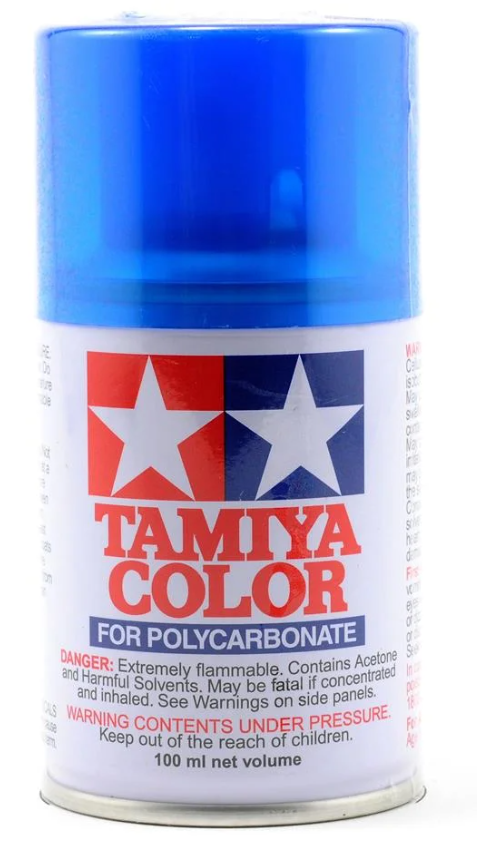 Tamiya PS-39 Translucent Light Blue Lexan Spray Paint (100ml) TAM86039