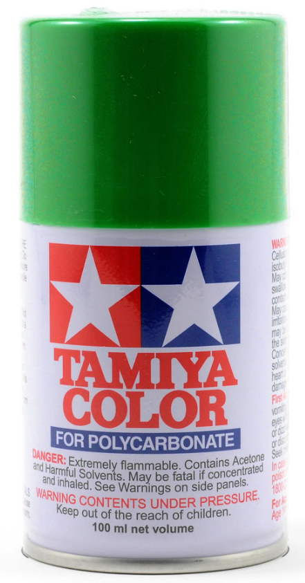 Tamiya PS-21 Park Green Lexan Spray Paint (100ml) TAM86021