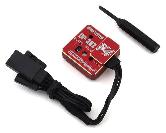 YOKOMO DRIFT STEERING GYRO RED(DPP-302V4RB)