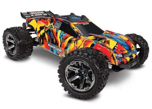 TRAXXAS RUSTLER 4X4 BRUSHLESS SLRF