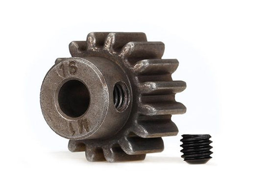 TRAXXAS PINION 16-T 1.0 MP 5MM SHAFT TRA 6489X