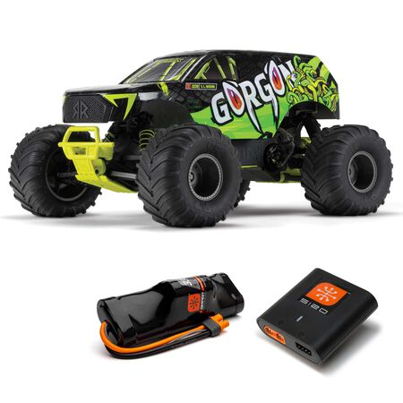ARRMA GORGON 2wd MT1/10 RTR Smart 3300 7C S120 USB YELLOW ARA3230ST1